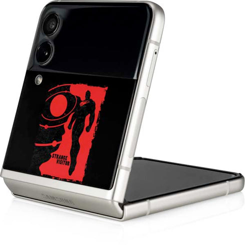 DC Comics Superman Silhouette Flying Galaxy Z Flip3 5G Skin